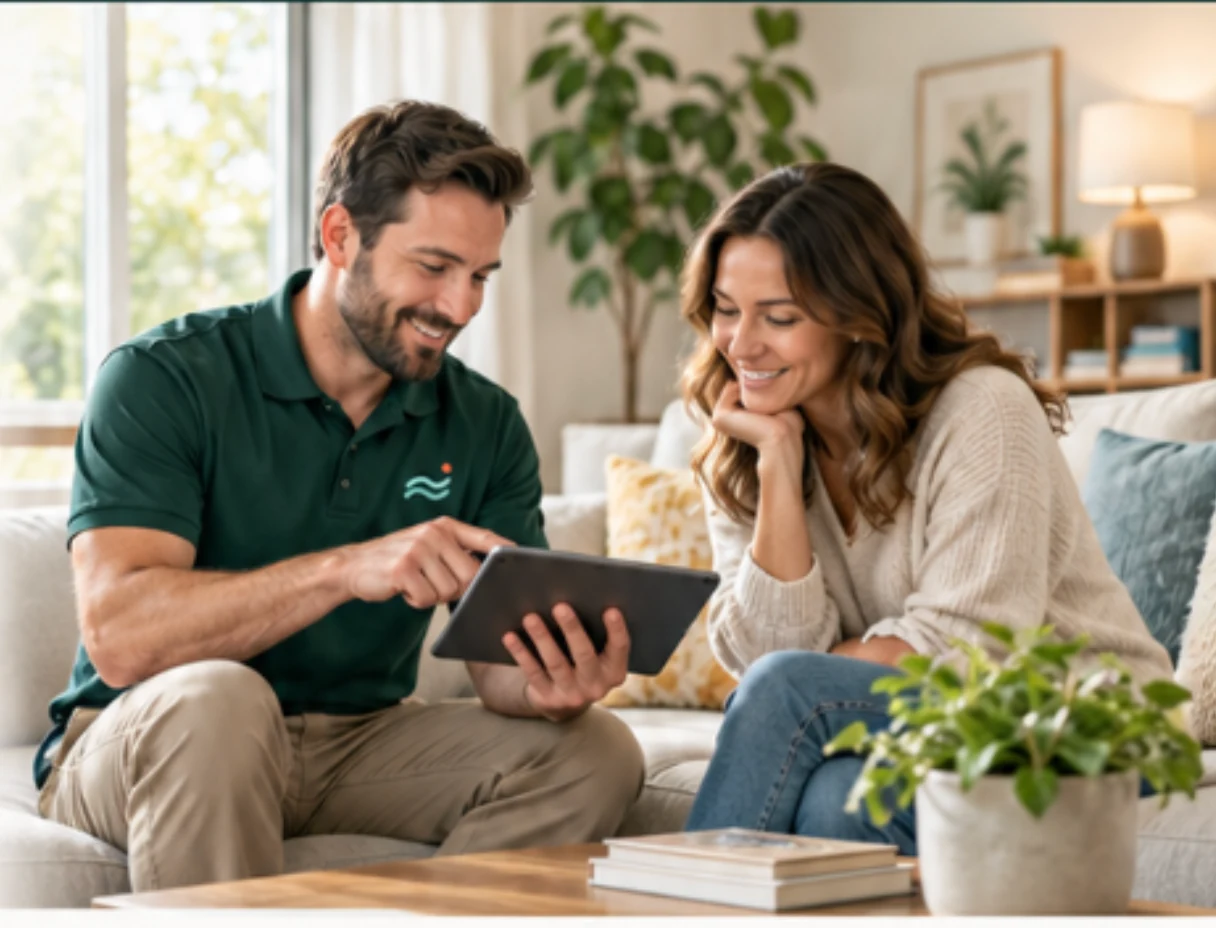 Illustrative home consultation